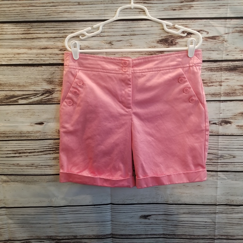 Pink Bermuda Shorts